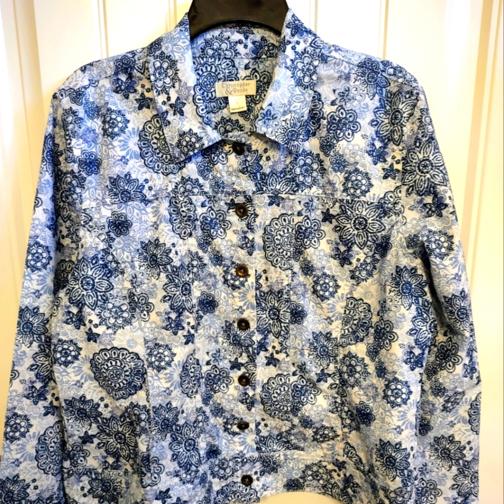 WESTERN STYLE LINEN & COTTON JACKET